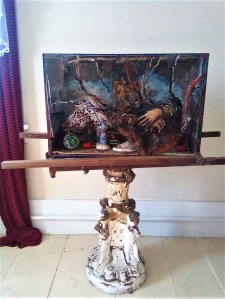 mixed media sculpture